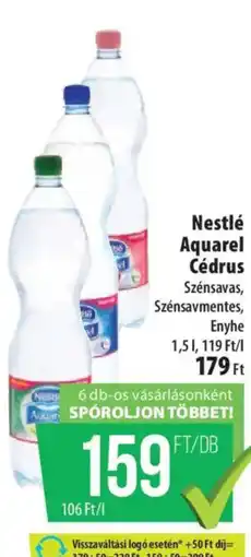 Coop Nestlé Aquarel Cédrus ajánlat