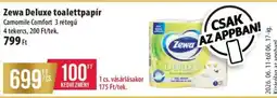 Coop Zewa Deluxe toalettpapír ajánlat