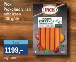 Metro Pick Pickolino virsli ajánlat