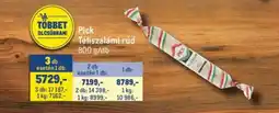 Metro Pick Téliszalámi rúd ajánlat
