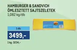 Metro Hamburger & Sandvich ömlesztett sajtszeletek ajánlat