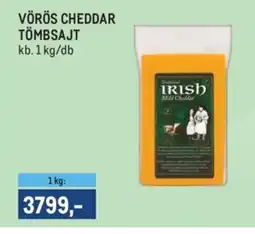 Metro Irish vörös cheddar tömbsajt ajánlat