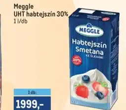 Metro Meggle UHT habtejszín 30% ajánlat