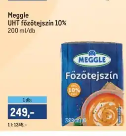 Metro Meggle UHT főzőtejszín 10% ajánlat