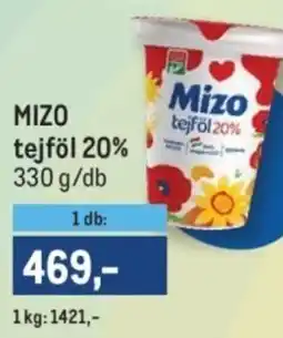 Metro Mizo tejföl 20% ajánlat