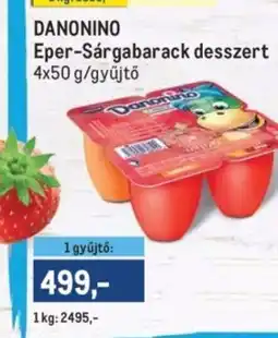 Metro Danonino Eper-Sárgabarack desszert ajánlat