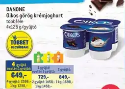 Metro Danone Oikos görög krémjoghurt ajánlat