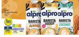 Metro Alpro Barista növényi ital ajánlat