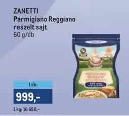 Metro Zanetti Parmigiano Reggiano reszelt sajt ajánlat