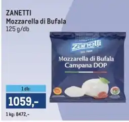 Metro Zanetti Mozzarella di Bufala ajánlat