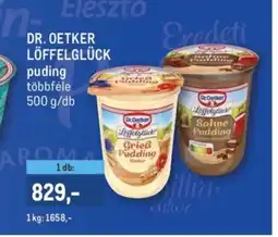 Metro Dr. Oetker löffelglück puding ajánlat