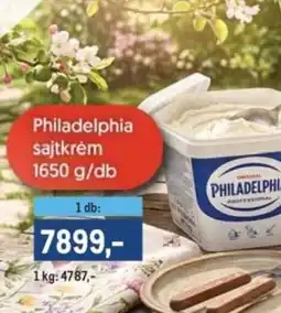 Metro Philadelphia sajtkrém ajánlat