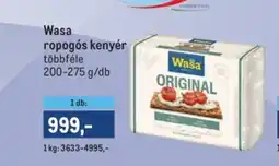 Metro Wasa ropogós kenyér ajánlat
