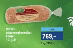 Metro Ceres Rozsos négy-magkeverékes kenyér ajánlat