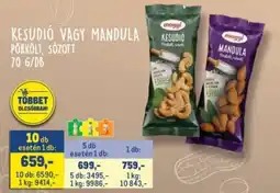 Metro Mogyi Kesudió vagy mandula ajánlat