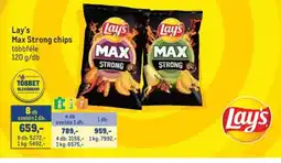 Metro Lays Max Strong chips ajánlat