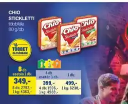 Metro Chio Stickletti ajánlat