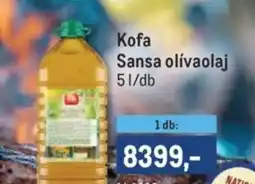 Metro Kofa Sansa olívaolaj ajánlat