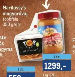 Metro Marilussys mogyoróvaj ajánlat