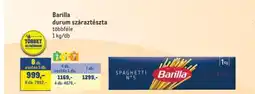 Metro Barilla durum száraztészta ajánlat