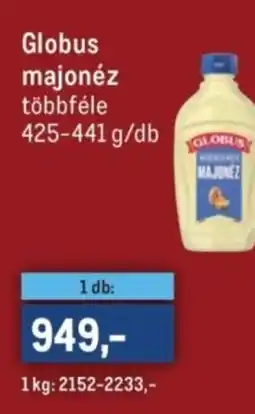 Metro Globus majonéz ajánlat