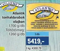 Metro Atlantik tonhaldarabok olajban ajánlat