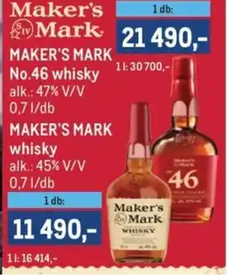 Metro Makers Mark No.46 Whisky ajánlat