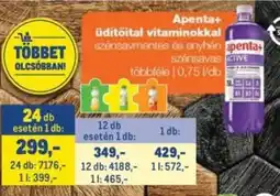 Metro Apenta+ üdítőital vitaminokkal ajánlat