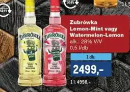 Metro Zubrówka Lemon-Mint vagy Watermelon-Lemon ajánlat