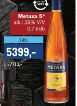 Metro Metaxa 5* ajánlat