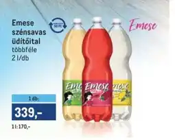 Metro Emese szénsavas üdítőital ajánlat