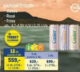Metro Laposa Cooler Illatos, Rosé vagy Friss ajánlat