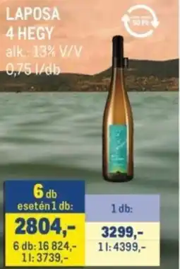 Metro Laposa 4 Hegy ajánlat