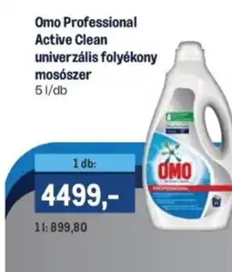 Metro Omo Professional Active Clean univerzális folyékony mosószer ajánlat