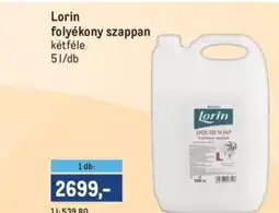Metro Lorin folyékony szappan ajánlat