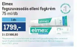 Metro Elmex fogszuvasodás elleni fogkrém ajánlat