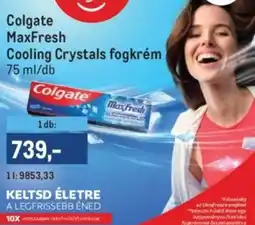 Metro Colgate MaxFresh Cooling Crystals fogkrém ajánlat