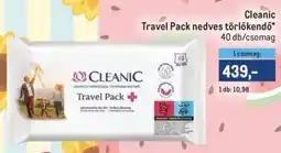Metro Cleanic Travel Pack nedves törlőkendő ajánlat