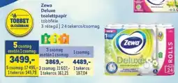 Metro Zewa Deluxe toalettpapír ajánlat