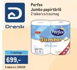Metro Perfex Jumbo papírtörlő ajánlat