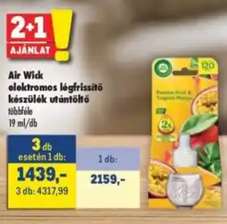 Metro Air Wick elektromos légfrissítő készülék utántöltő ajánlat