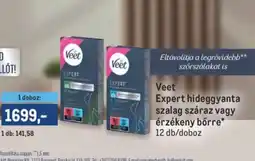 Metro Veet Expert hideggyanta szalag száraz vagy érzékeny bőrre ajánlat