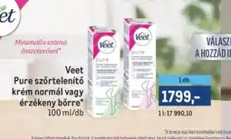 Metro Veet Pure szőrtelenítő krém ajánlat