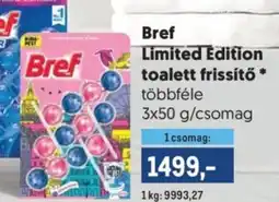 Metro Bref Limited Edition toalett frissítő ajánlat