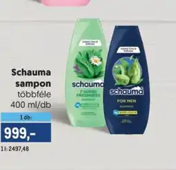 Metro Schauma sampon ajánlat