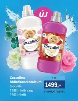 Metro Coccolino öblítőkoncentrátum ajánlat