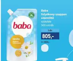 Metro Baba folyékony szappan utántöltő ajánlat