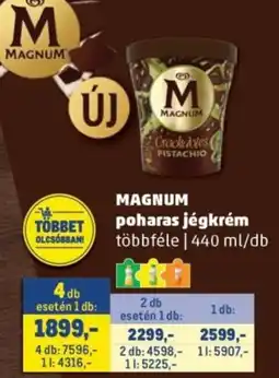 Metro Magnum poharas jégkrém ajánlat
