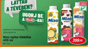 Real Mizo tejital ajánlat