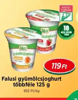 Real Falusi gyümölcsjoghurt ajánlat